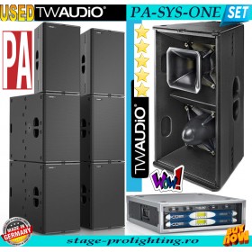 Used TW Audio PA-SYS-ONE SET